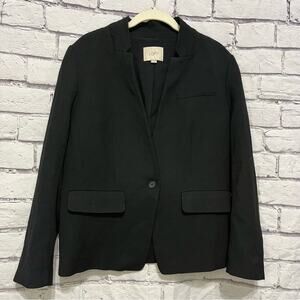 Ann Taylor LOFT Black Blazer Size 12P